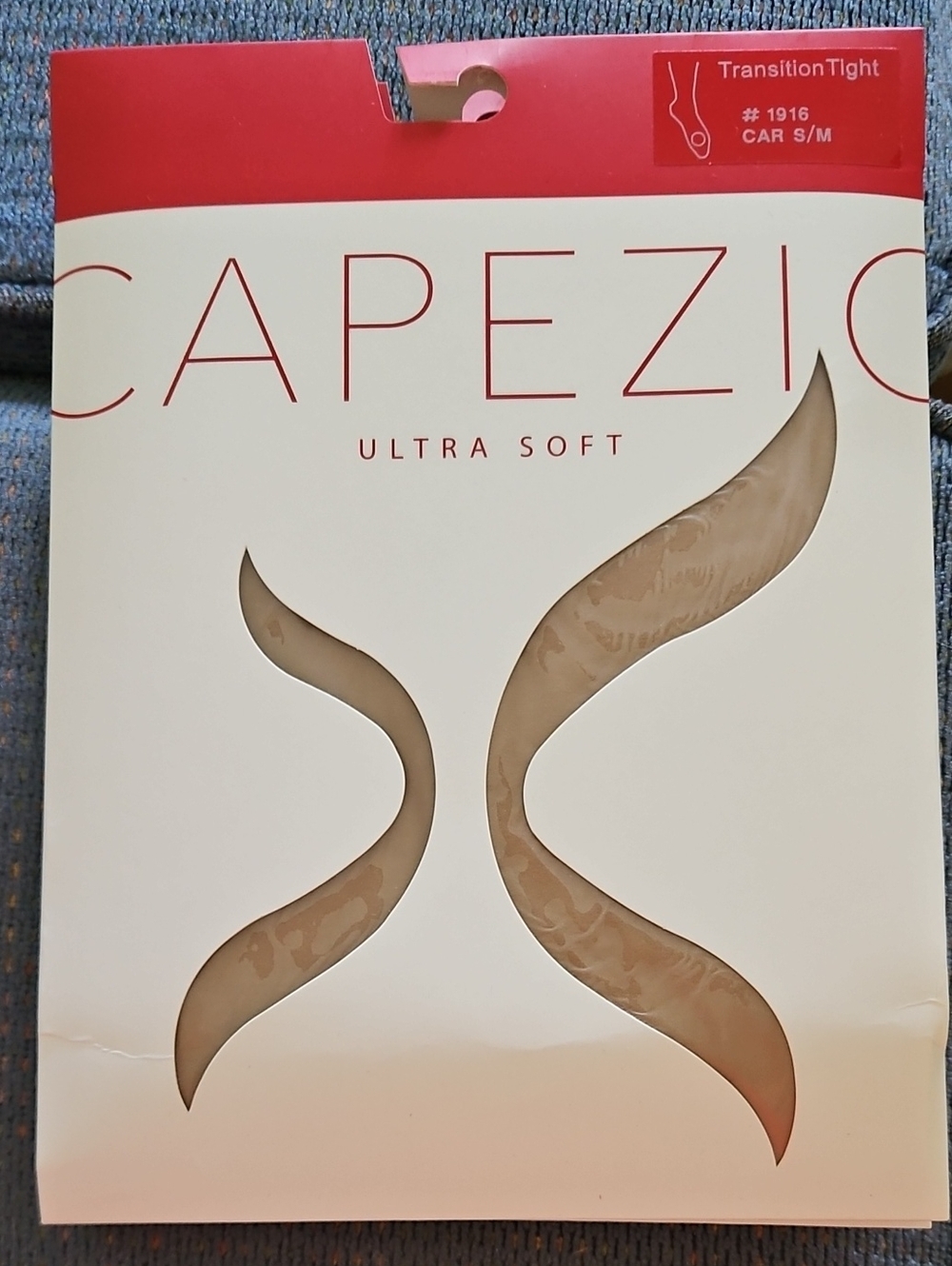 3 Capezio Ultra Soft TransitionTight - Caramel 1916 S/M